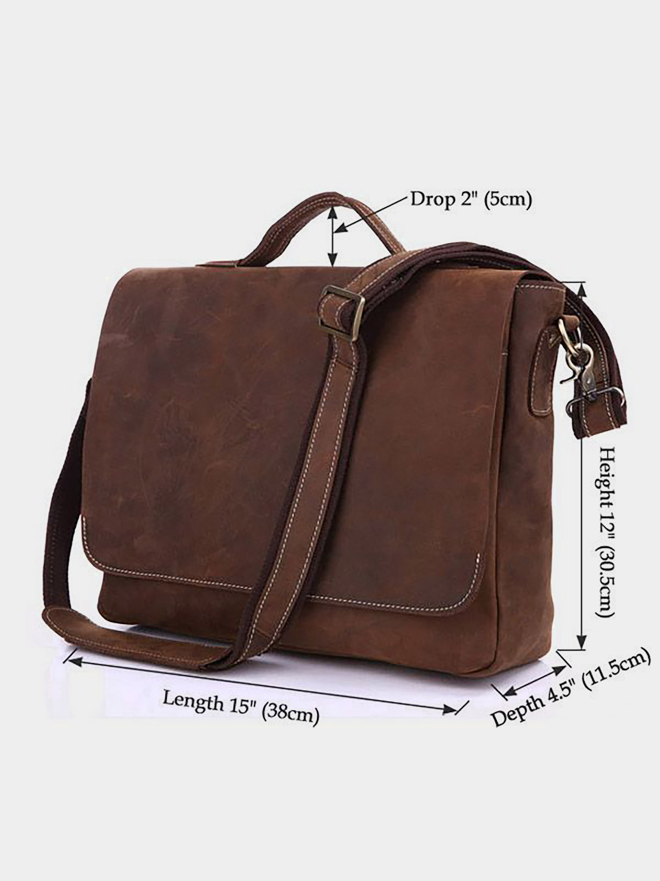 Портфель Vintage модель bag24_14092 Фото