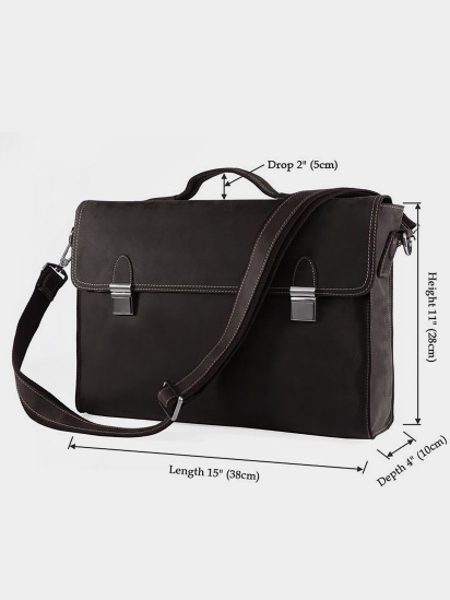 Портфель Vintage модель bag24_14098 — фото - INTERTOP