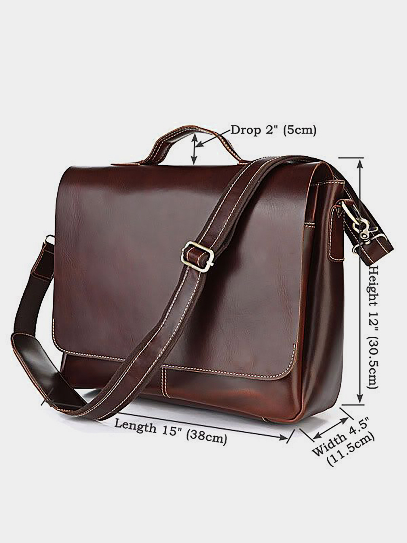 Портфель Vintage модель bag24_14099 Фото
