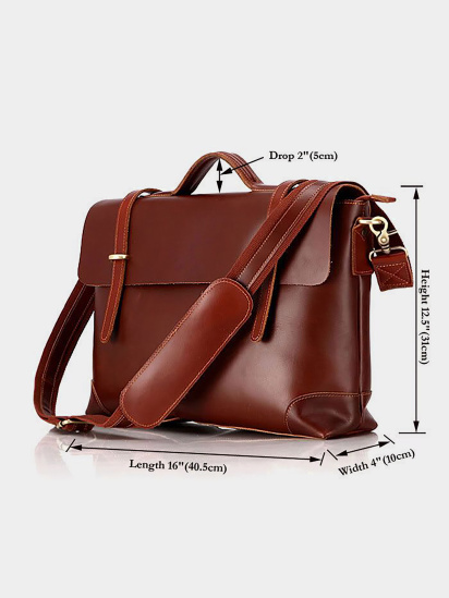 Портфель Vintage модель bag24_14138 — фото - INTERTOP