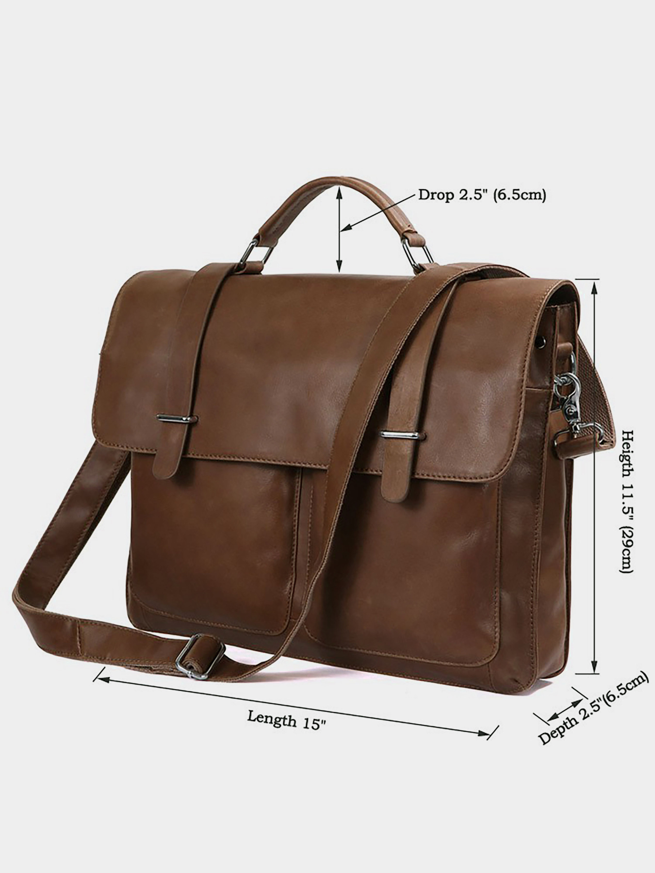Портфель Vintage модель bag24_14164 Фото
