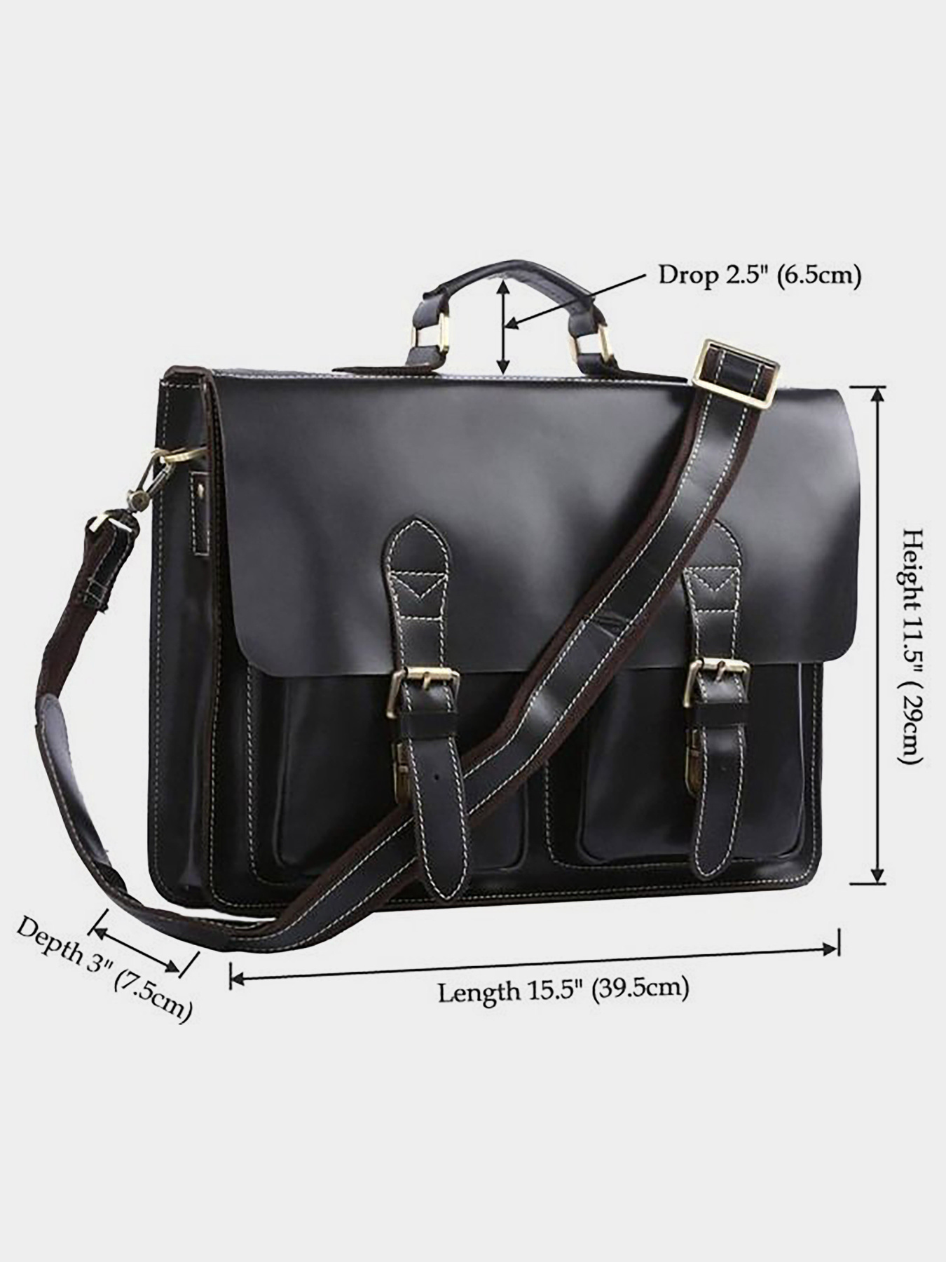 Портфель Vintage модель bag24_14205 Фото