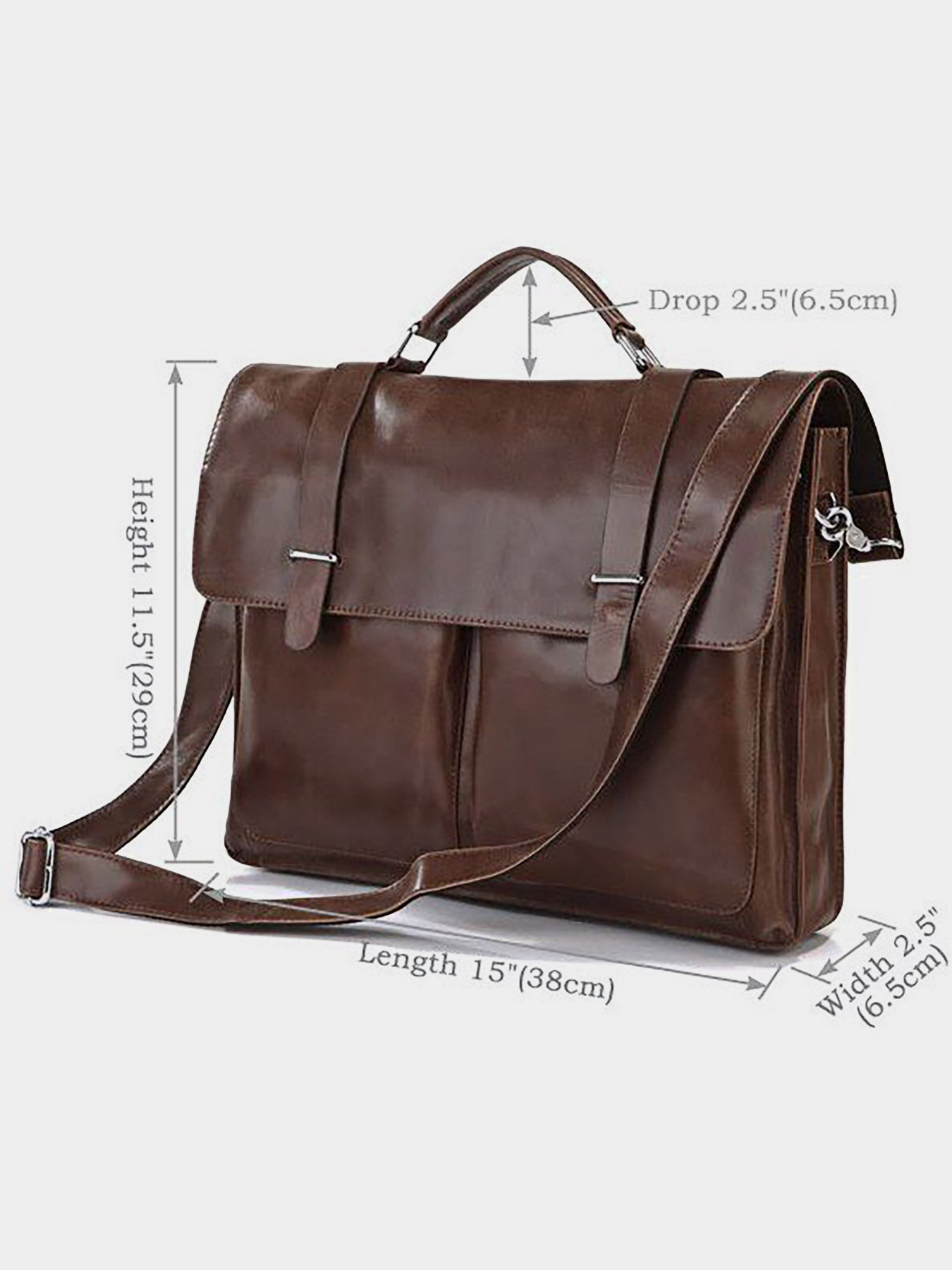 Портфель Vintage модель bag24_14208 Фото