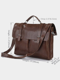 Портфель Vintage модель bag24_14208 Фото