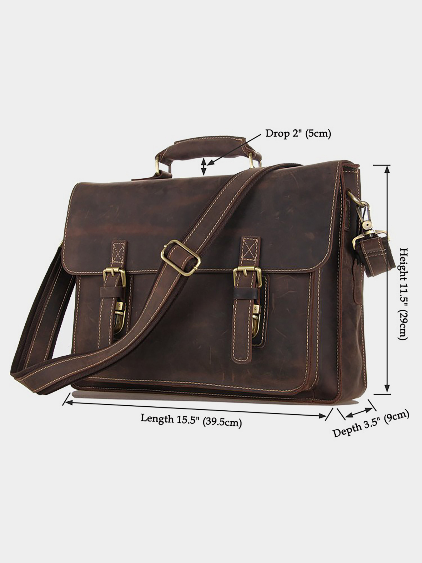 Портфель Vintage модель bag24_14246 Фото