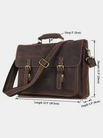 Портфель Vintage модель bag24_14246 Фото