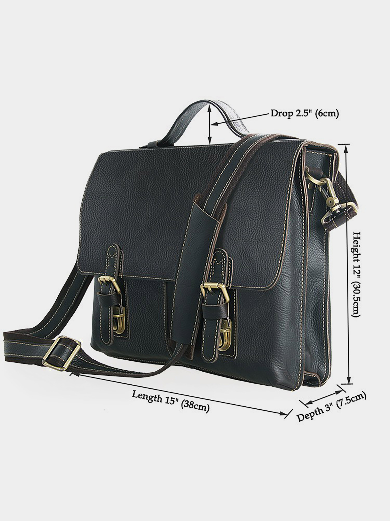 Портфель Vintage модель bag24_14248 Фото