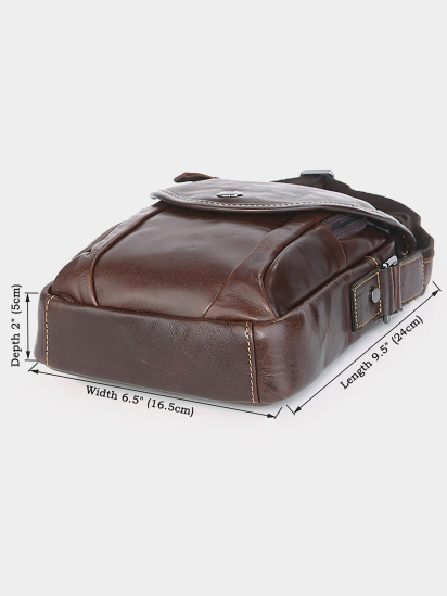 Крос-боді Vintage модель bag24_14388 — фото 3 - INTERTOP