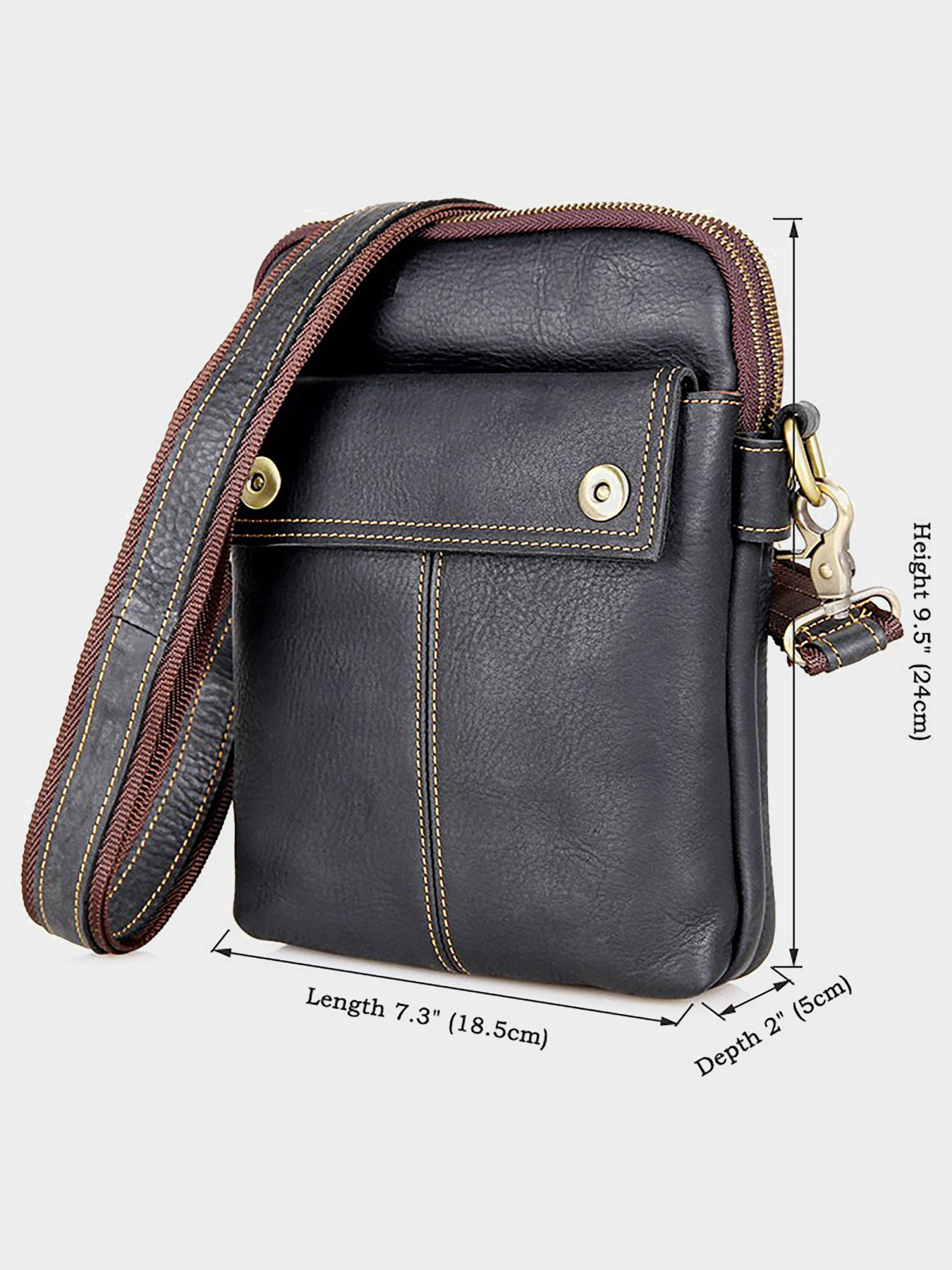 Мессенджер Vintage модель bag24_14408 Фото