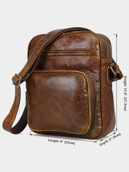 Мессенджер Vintage модель bag24_14418 — фото 3 - INTERTOP