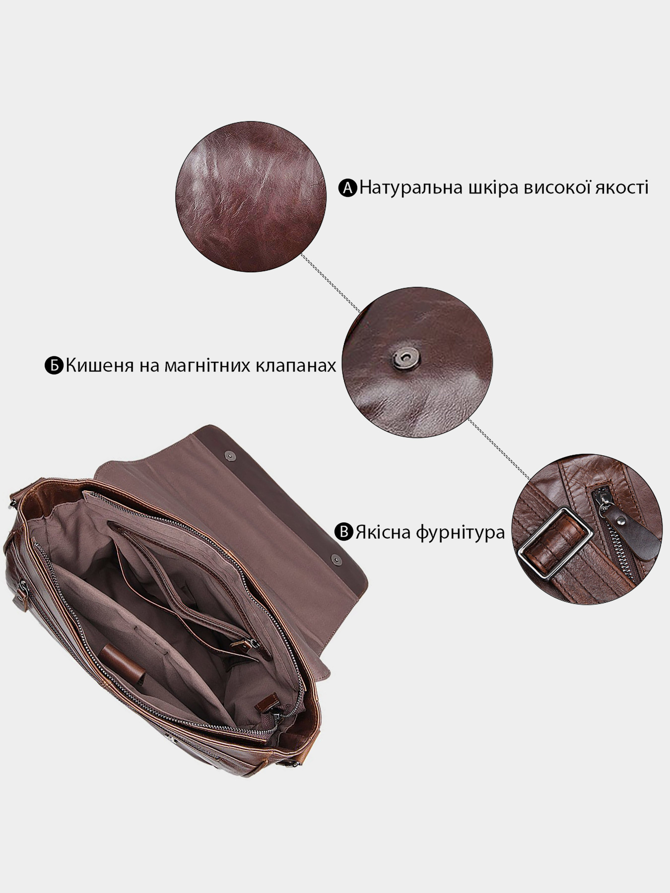 Сумка для ноутбука Vintage модель bag24_14425 Фото
