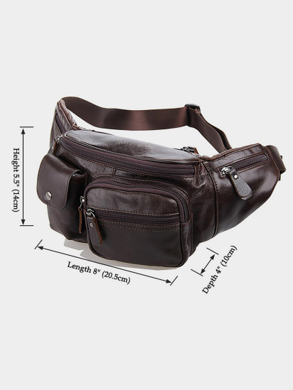 Поясна сумка Vintage модель bag24_14431 — фото 3 - INTERTOP