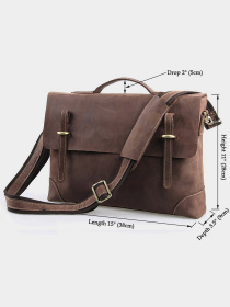 Портфель Vintage модель bag24_14441 Фото