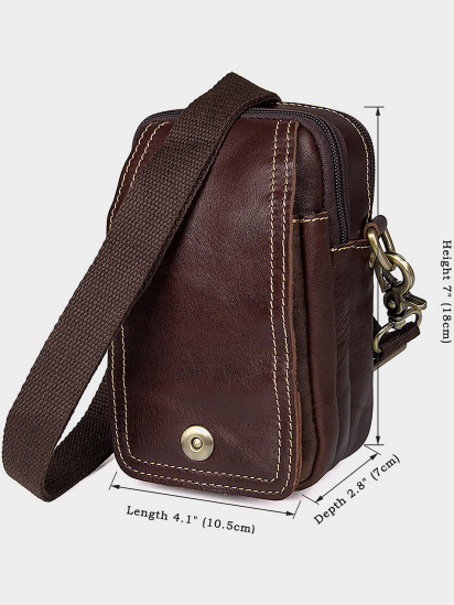 Крос-боді Vintage модель bag24_14475 — фото 3 - INTERTOP