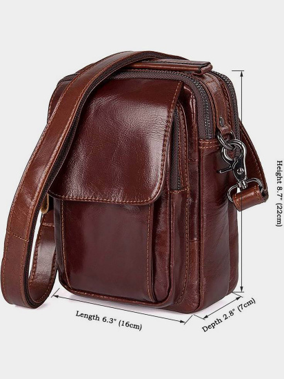 Мессенджер Vintage модель bag24_14528 — фото 3 - INTERTOP