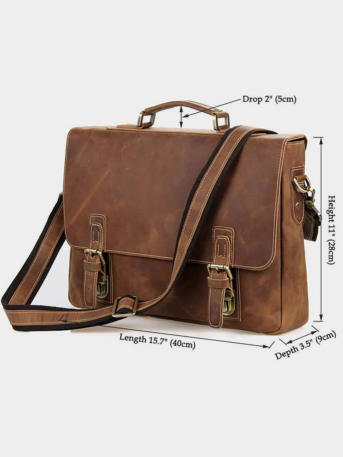 Портфель Vintage модель bag24_14541 Фото