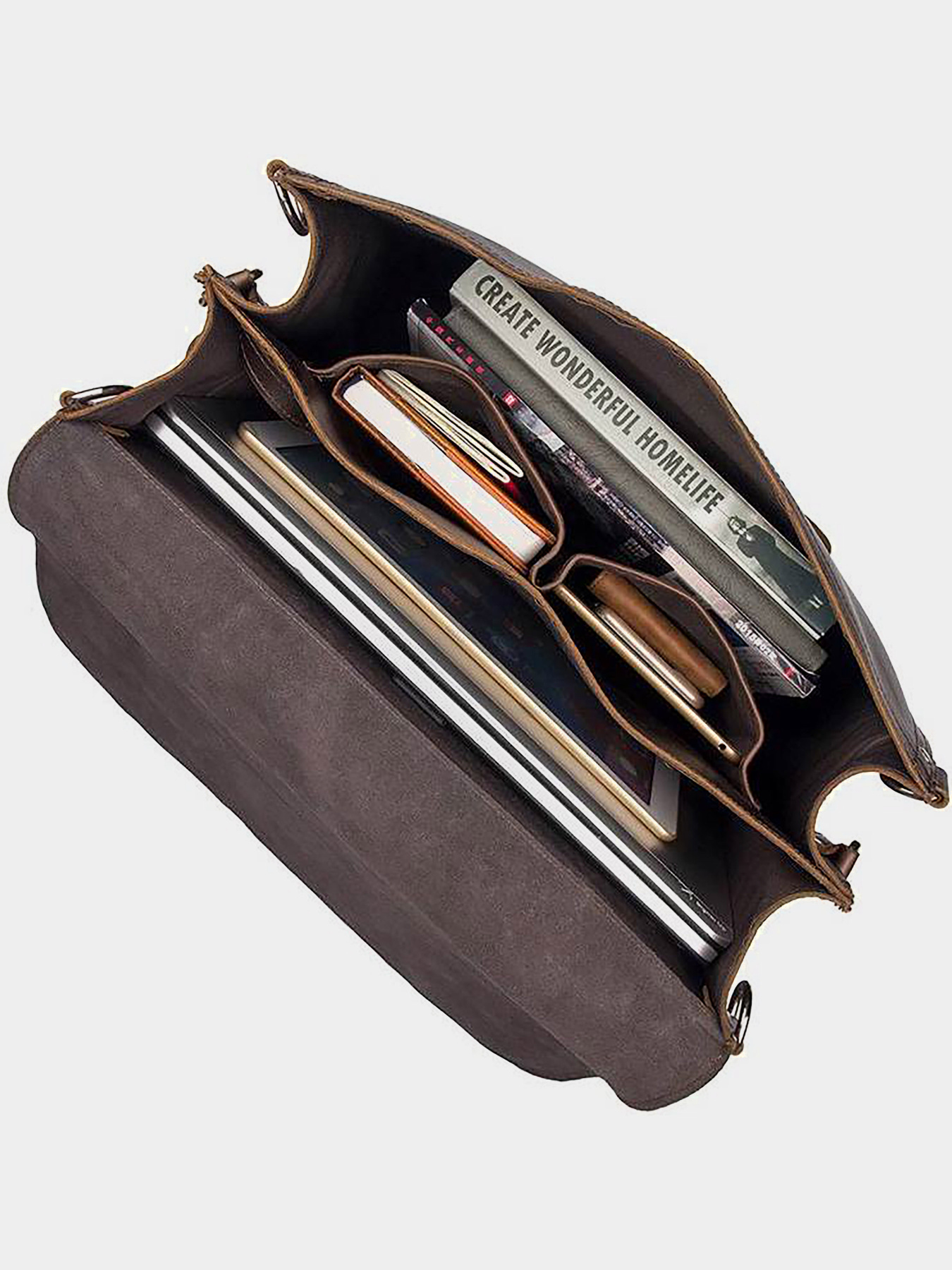 Портфель Vintage модель bag24_14542 Фото