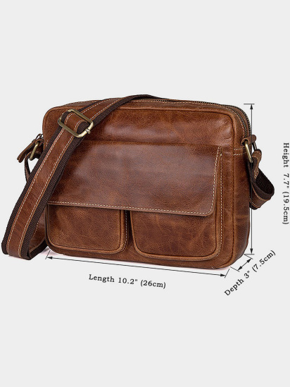 Мессенджер Vintage модель bag24_14583 — фото 4 - INTERTOP