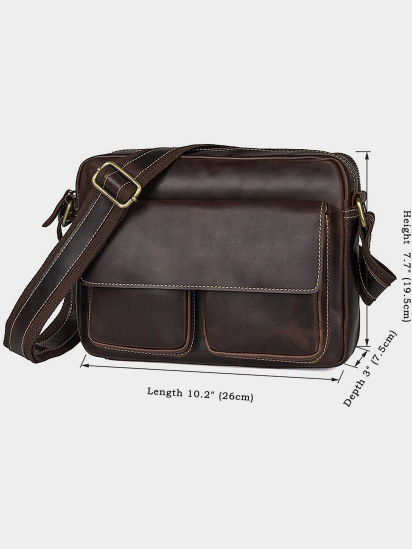 Мессенджер Vintage модель bag24_14584 — фото 4 - INTERTOP