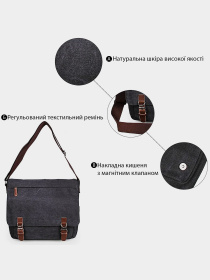 Сумка для ноутбука Vintage модель bag24_14587 Фото