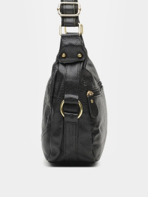 Сумка Borsa Leather модель K1301-black Фото
