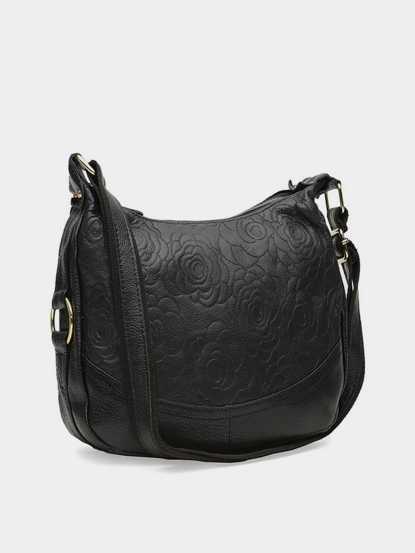 Сумка Borsa Leather модель K1301-black Фото