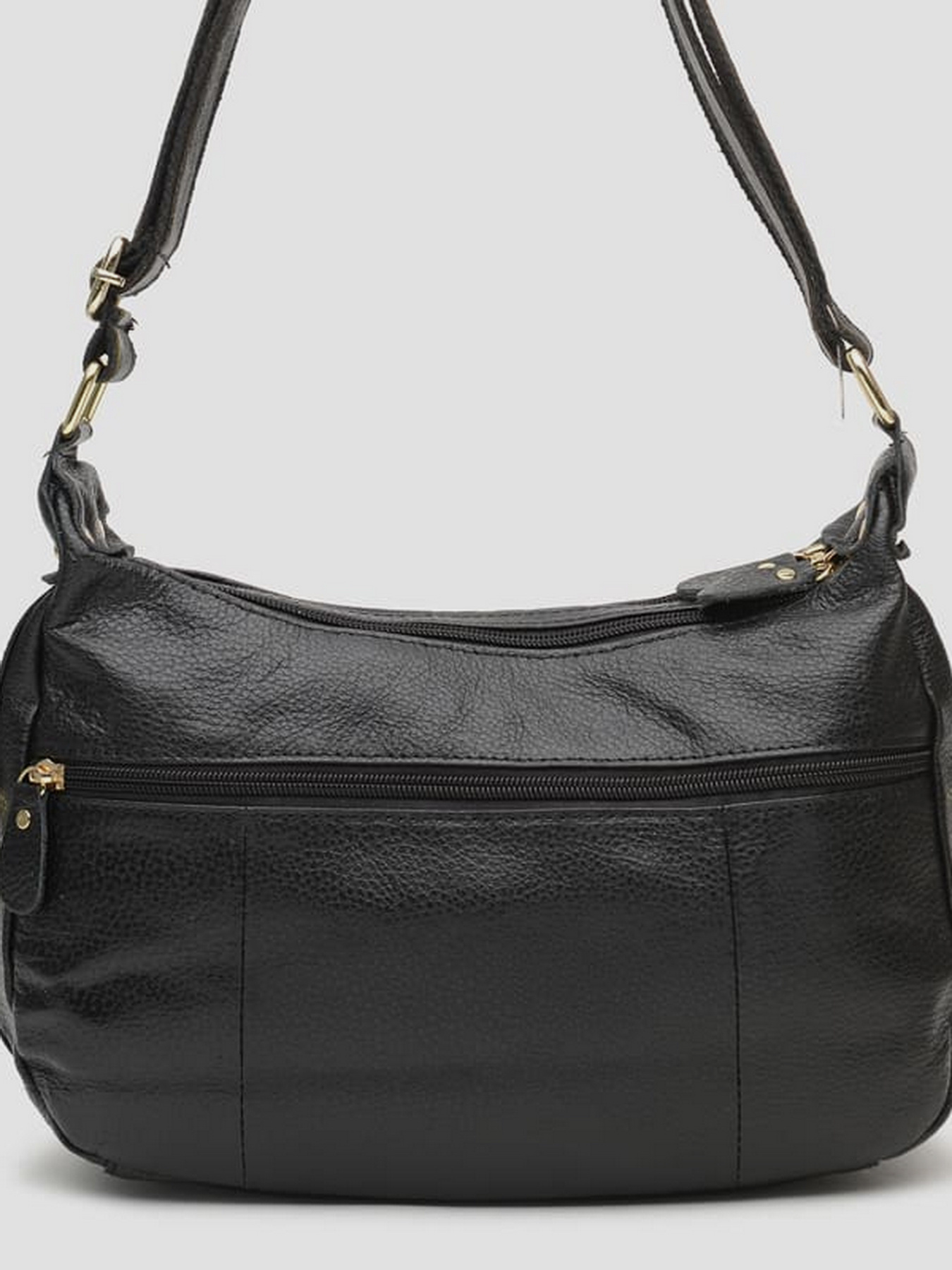 Сумка Borsa Leather модель K1301-black Фото