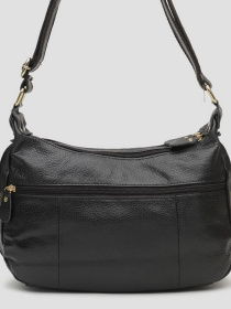 Сумка Borsa Leather модель K1301-black Фото