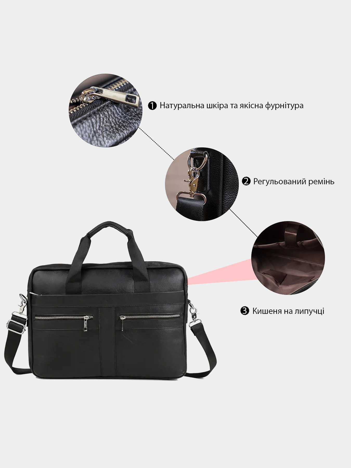 Сумка для ноутбука Vintage модель bag24_14625 Фото