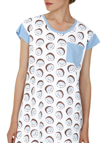 Ночная рубашка Ellen модель LDK1210101 Ночная рубашка Ellen модель LDK1210101 Фото