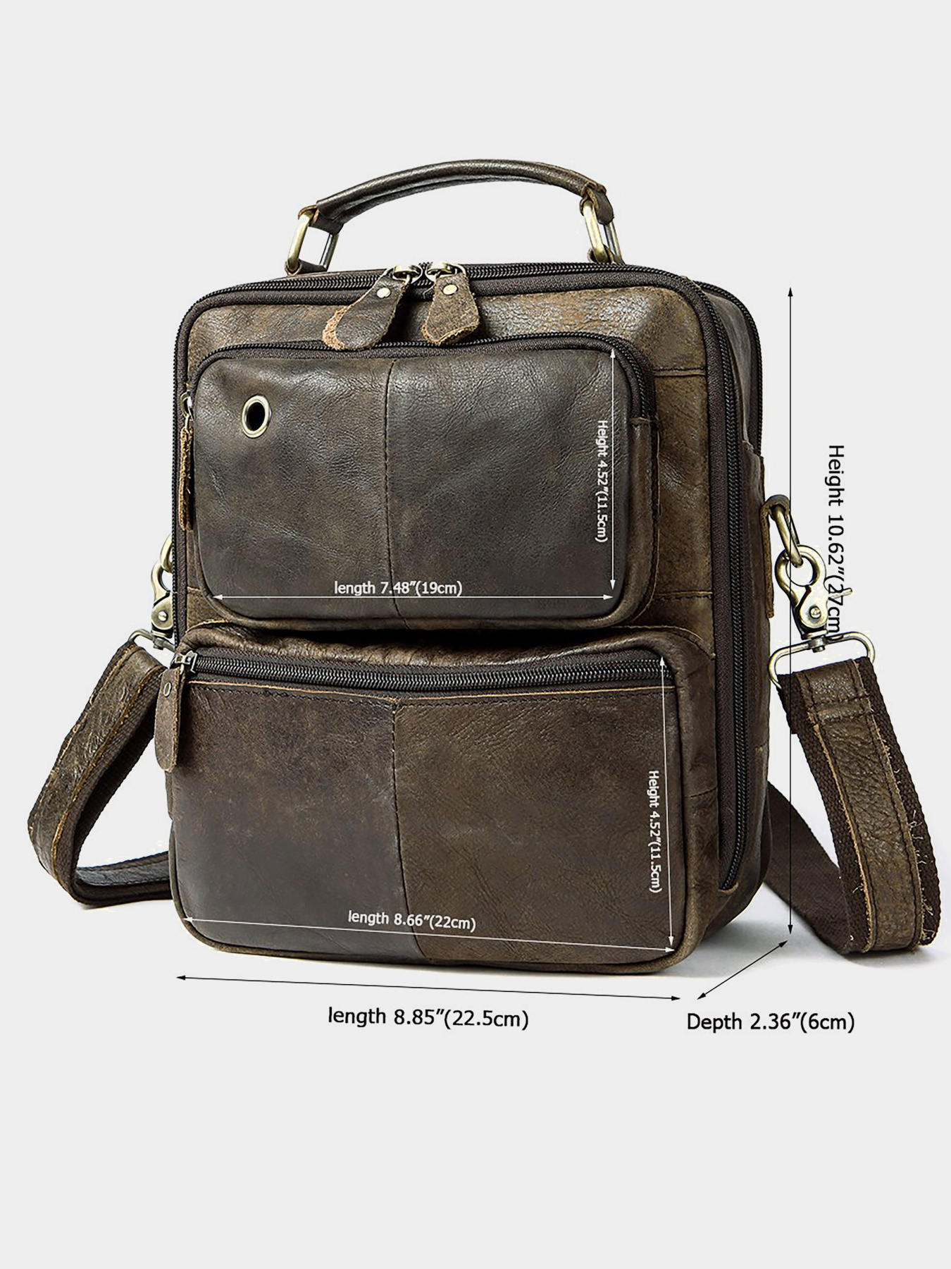 Мессенджер Vintage модель bag24_14673 Фото