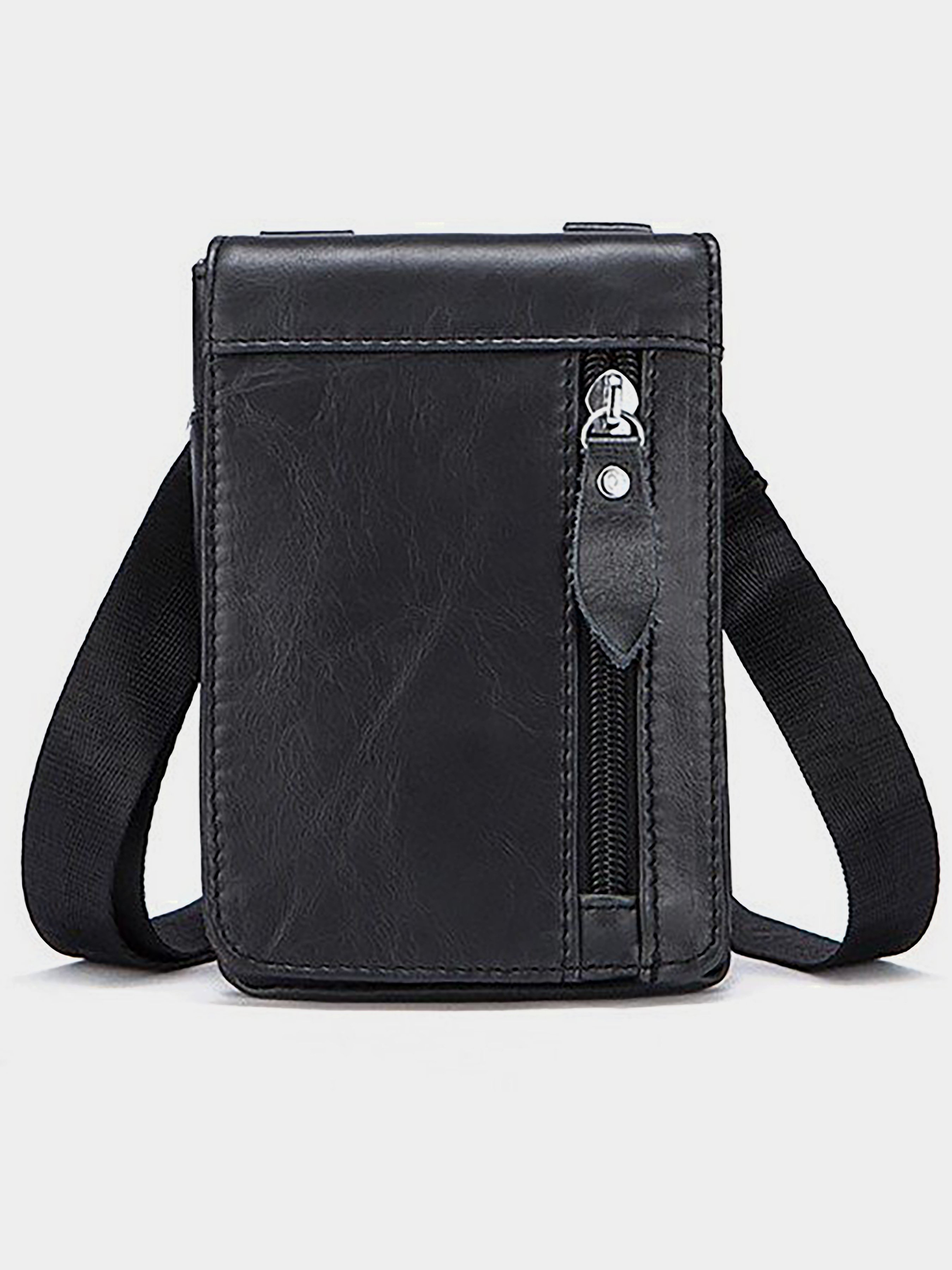 Vintage Клатч (bag24_14691) Чоловіче колір - Чорний матеріал - Шкіра Vintage - купити в Україні