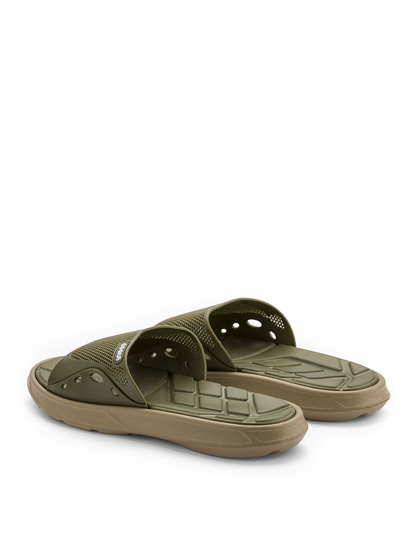 Шлепанцы COQUI модель 6194Beige_Army_green Шлепанцы COQUI модель 6194Beige_Army_green Фото