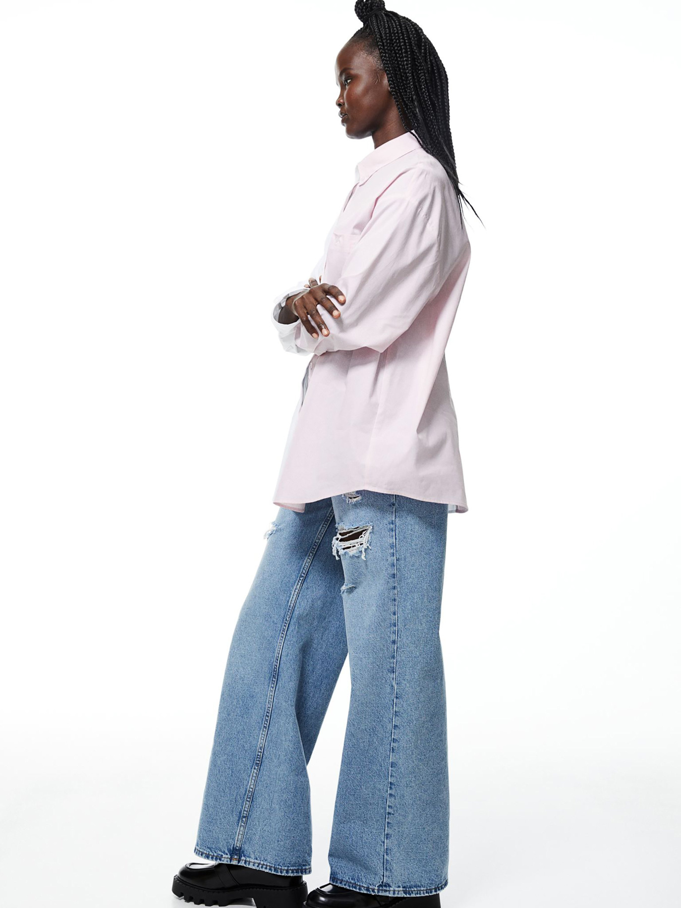 Сорочка повсякденна H&M модель 73003 Фото