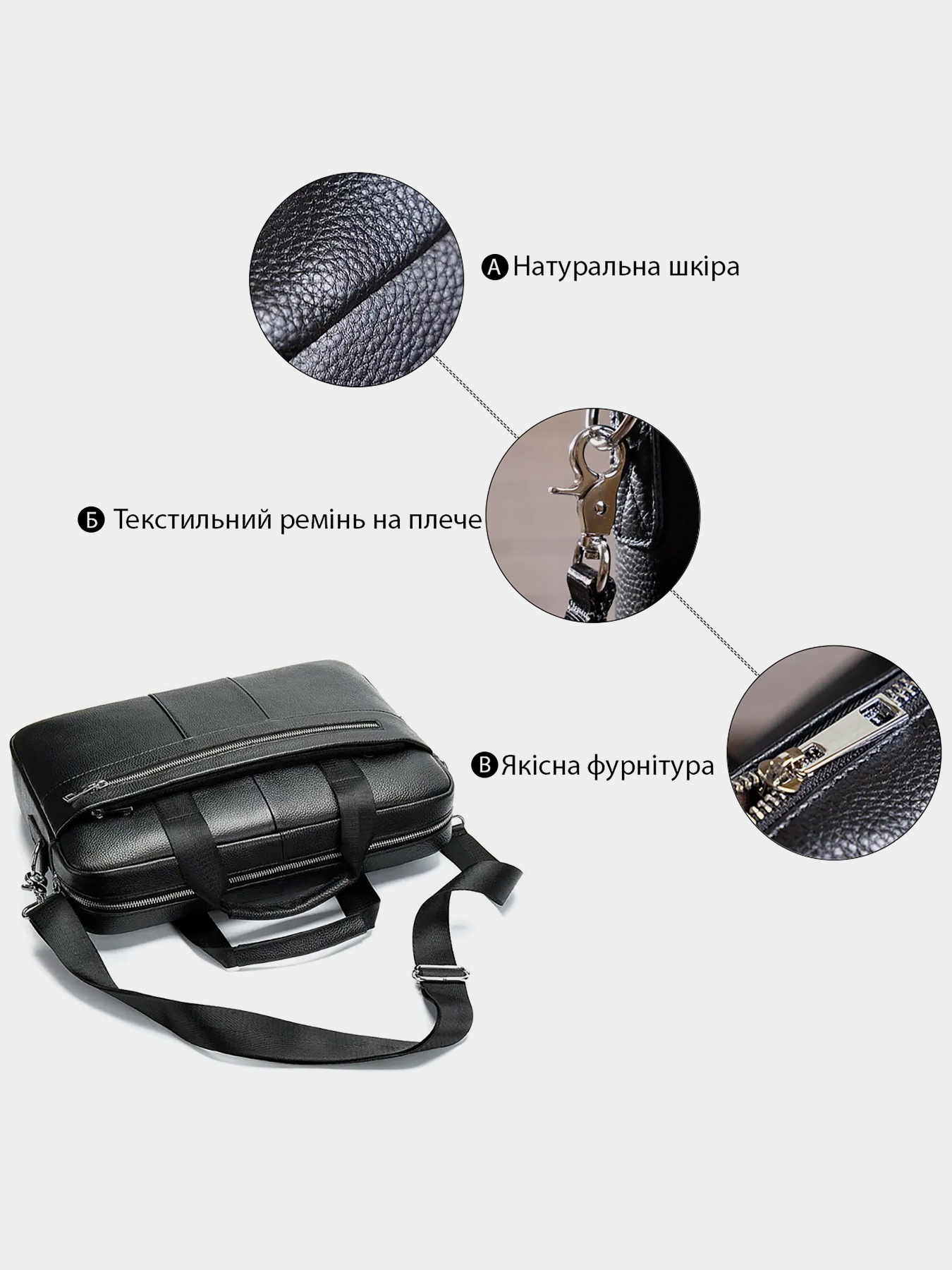 Сумка для ноутбука Vintage модель bag24_14794 Фото