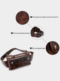 Поясная сумка Vintage модель bag24_14815 Фото