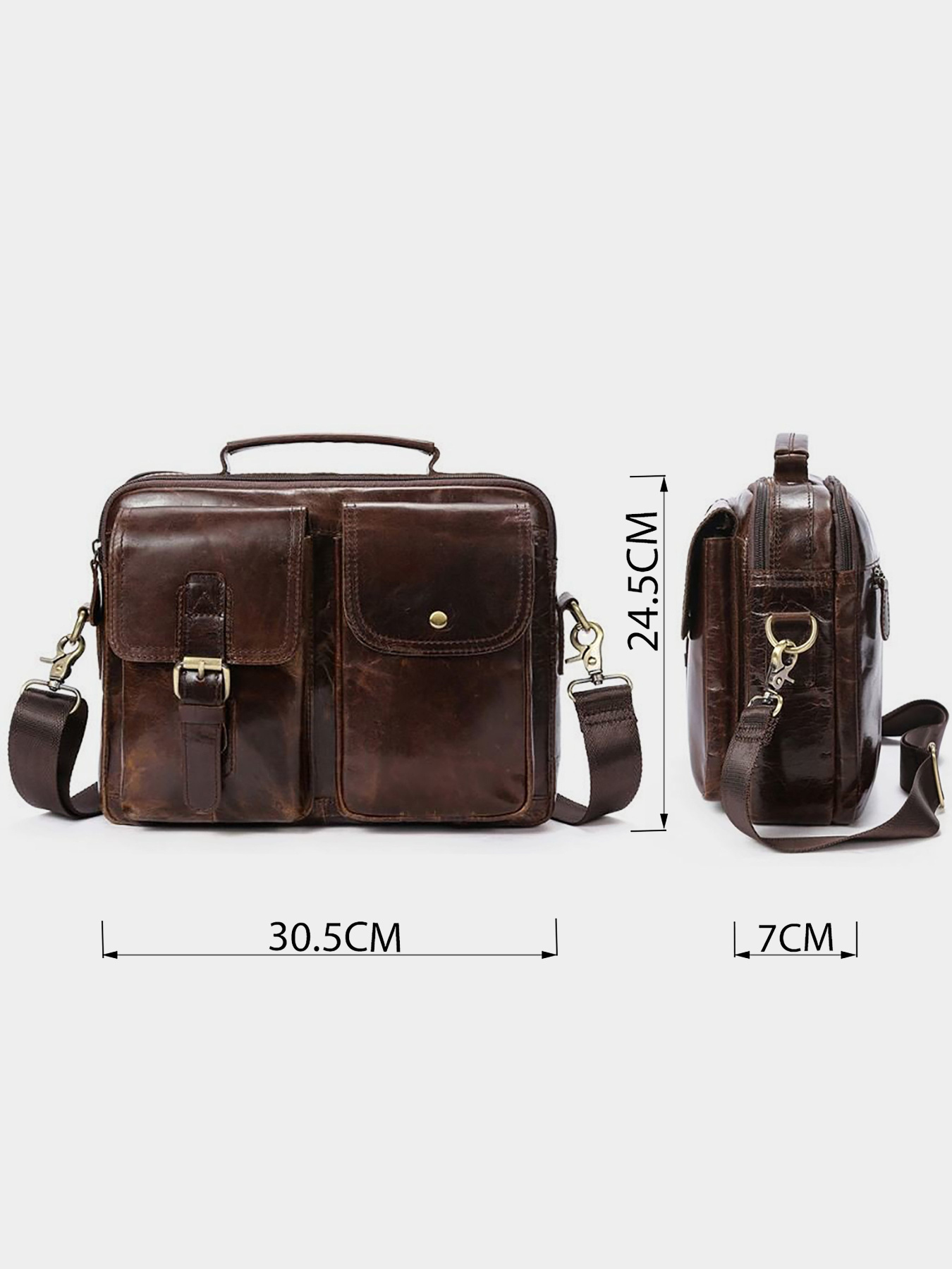 Мессенджер Vintage модель bag24_14820 Фото