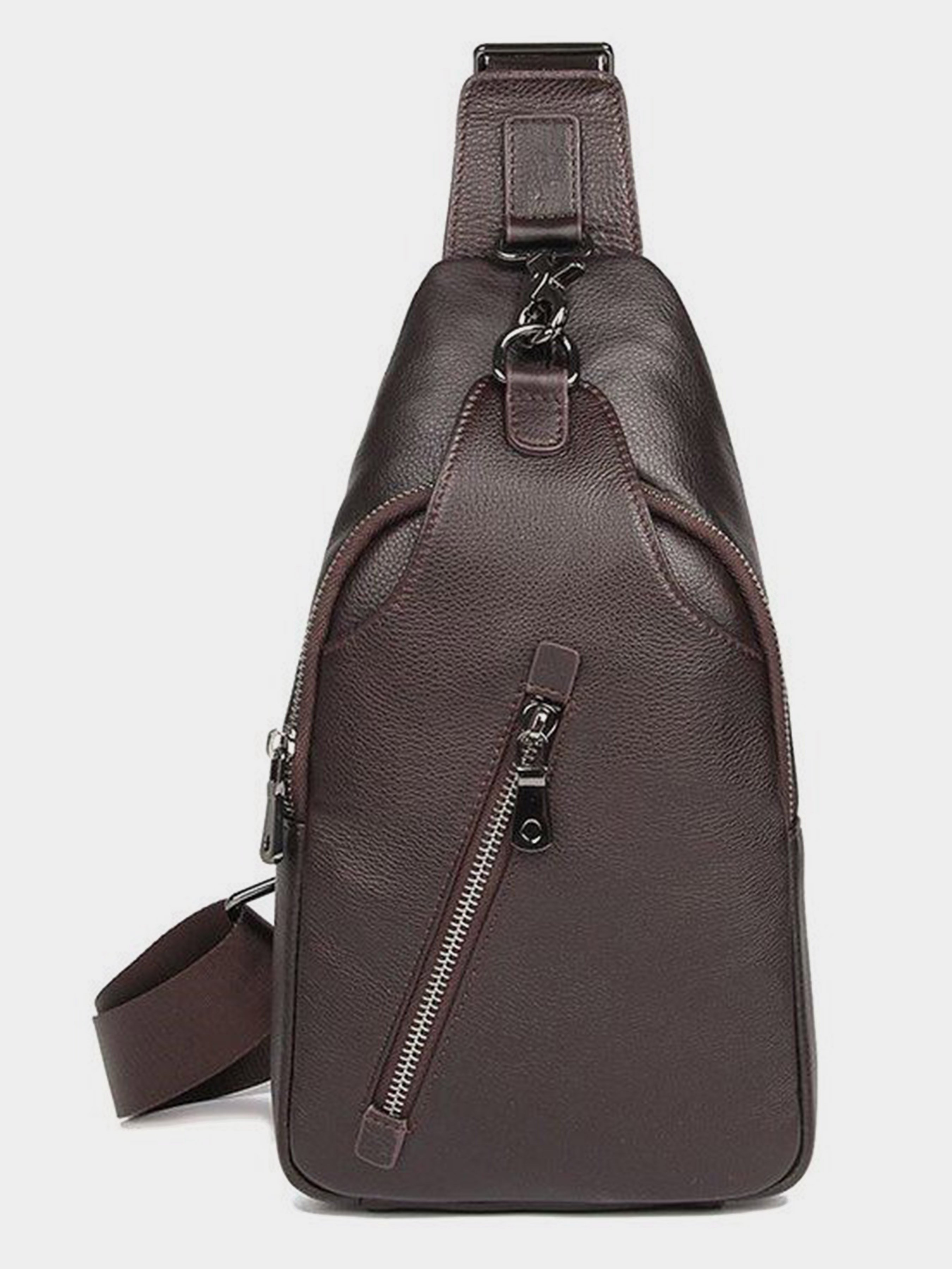 Vintage Крос-боді (bag24_14952) Чоловіче колір - Коричневий матеріал - Шкіра Vintage - купити в Україні