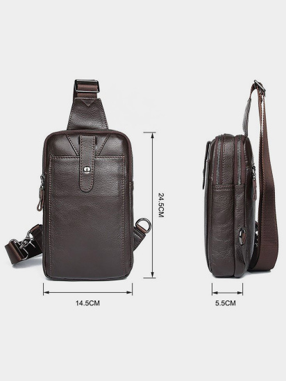 Крос-боді Vintage модель bag24_14983 — фото 3 - INTERTOP