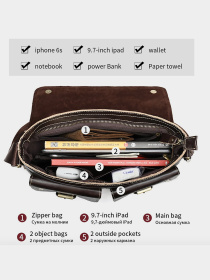 Мессенджер Vintage модель bag24_14671 Фото