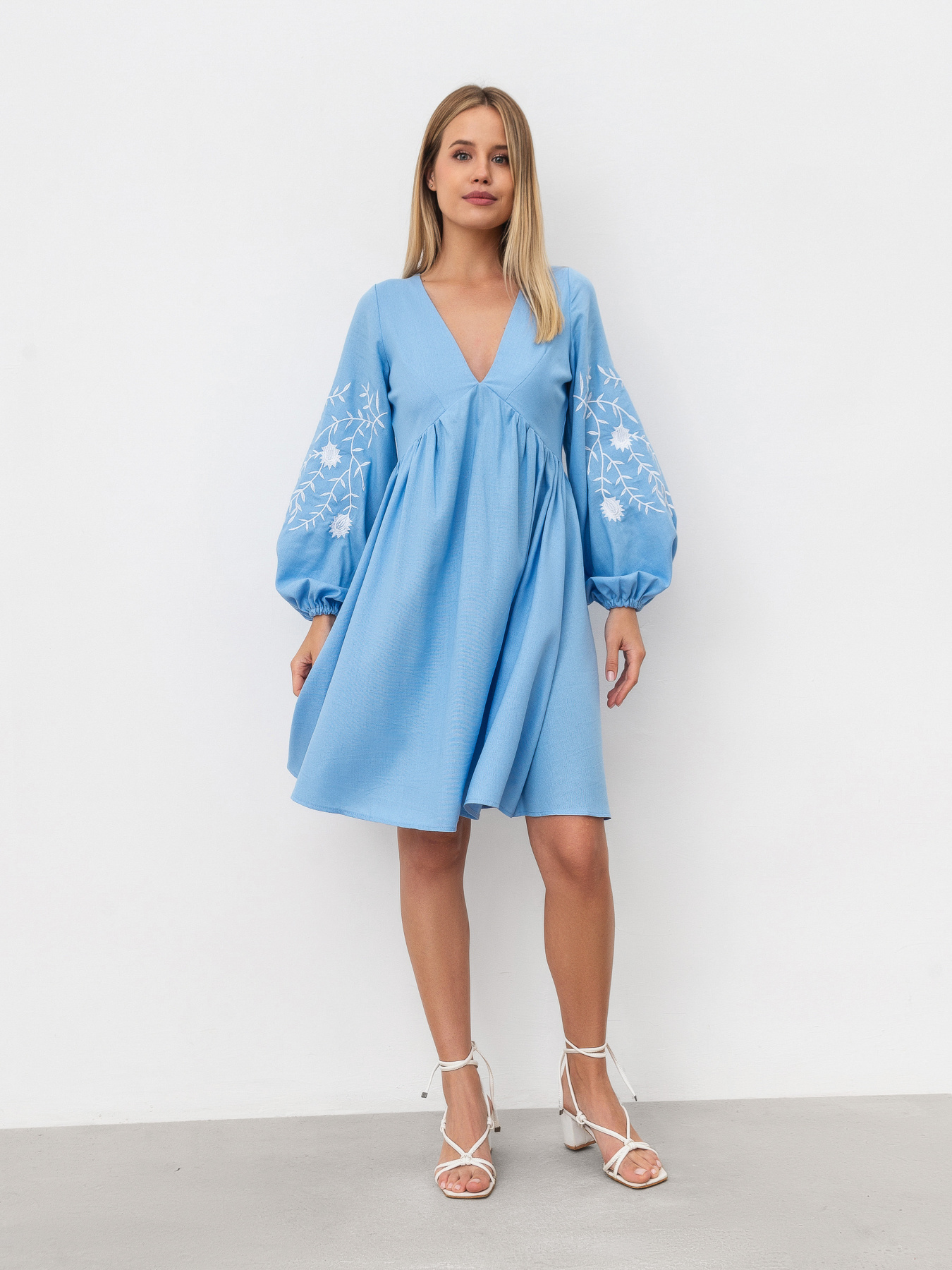 Вышитое платье Romashka Калькутта модель 205017301041 Фото