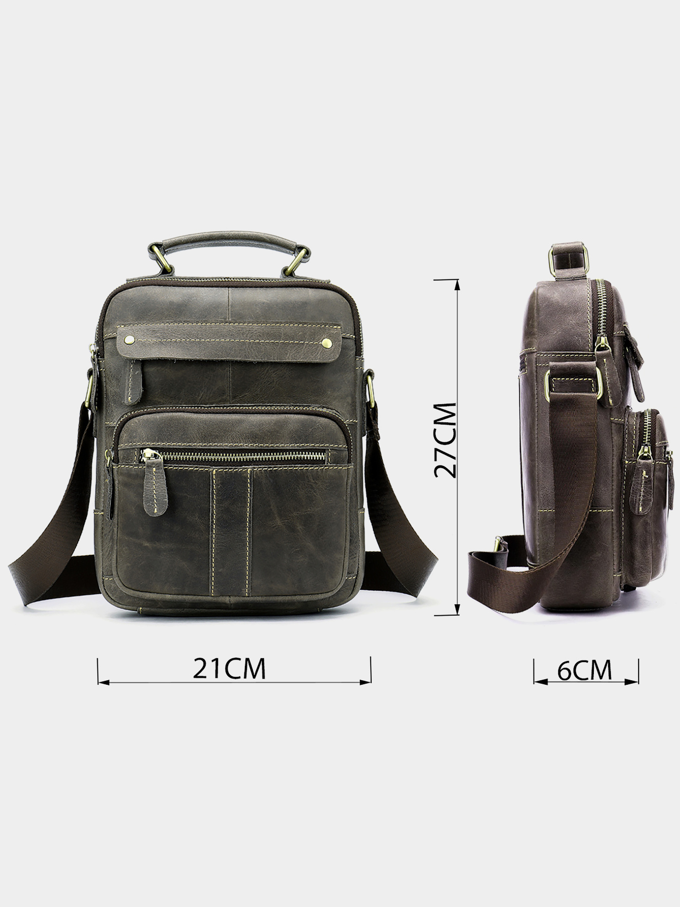 Мессенджер Vintage модель bag24_20028 Фото