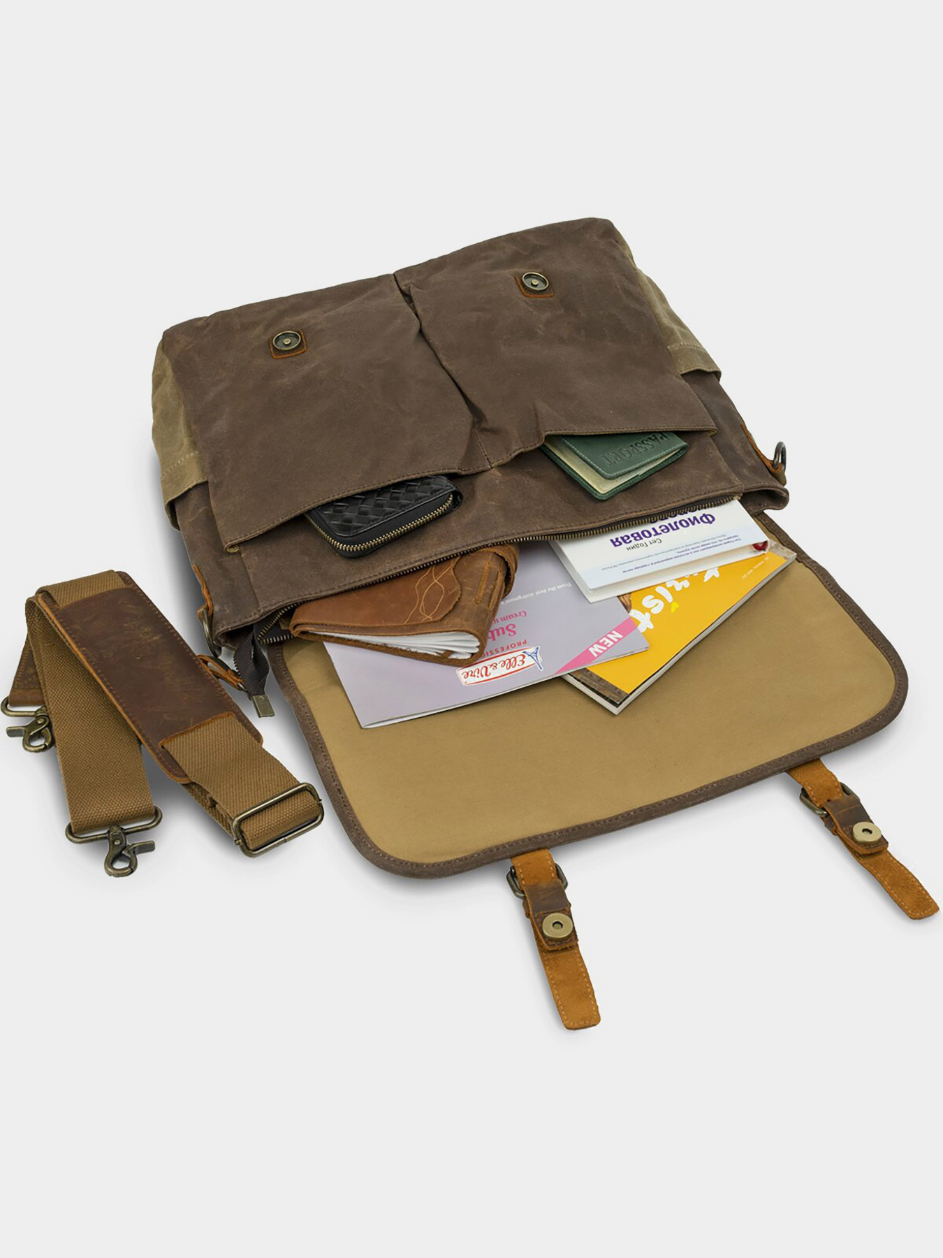 Портфель Vintage модель bag24_20116 Фото