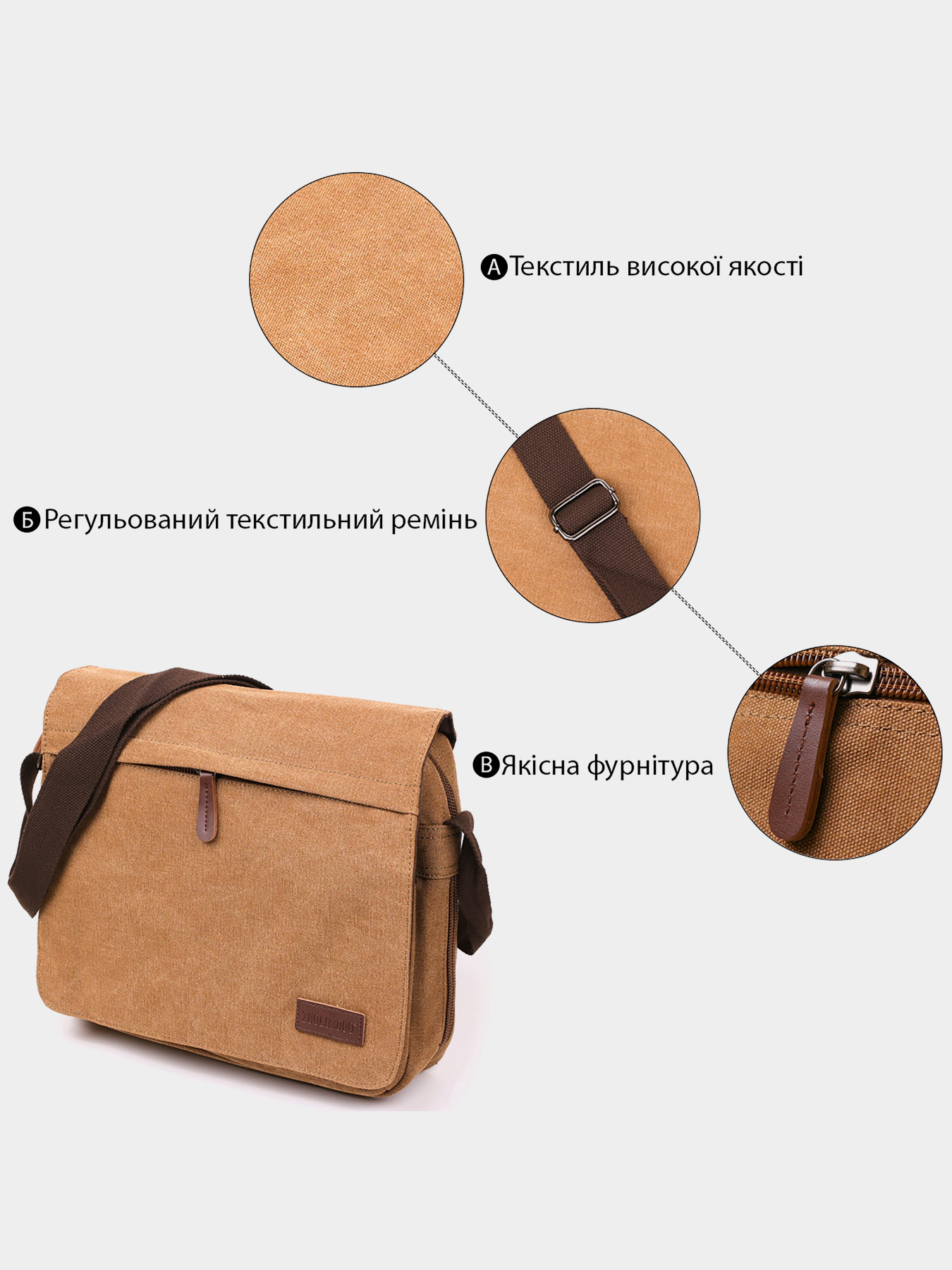 Сумка для ноутбука Vintage модель bag24_20190 Фото