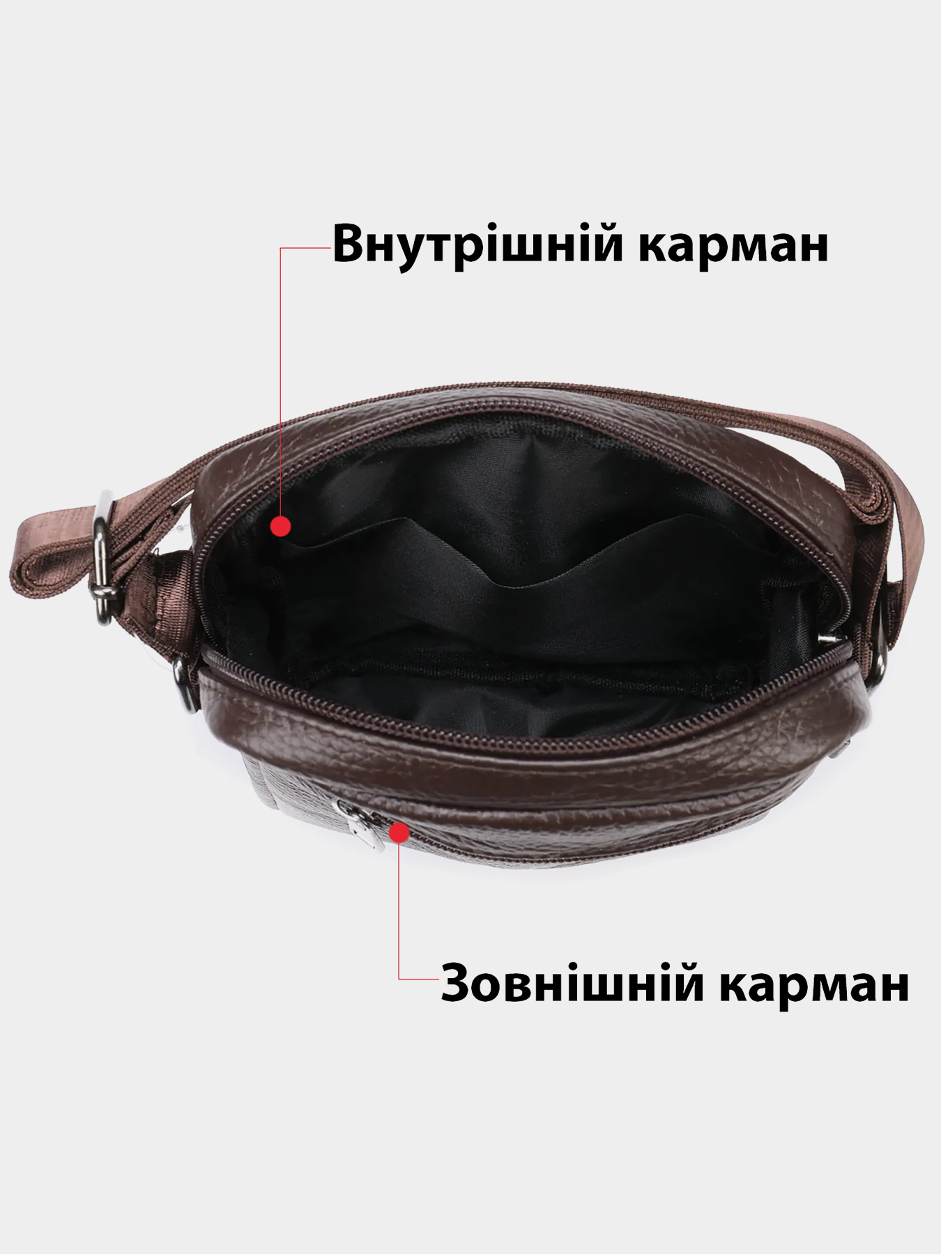 Кросс-боди Vintage модель bag24_14993 Фото