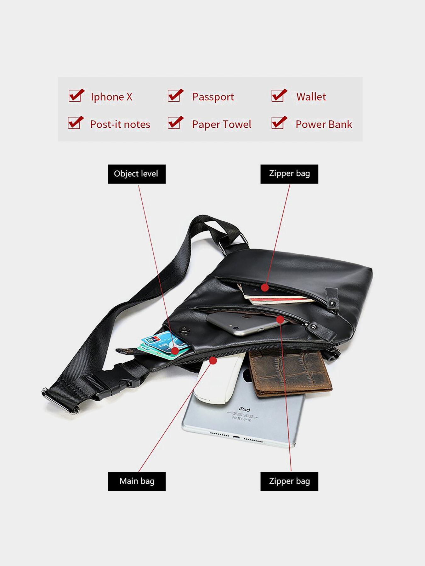 Кросс-боди Vintage модель bag24_14997 Фото