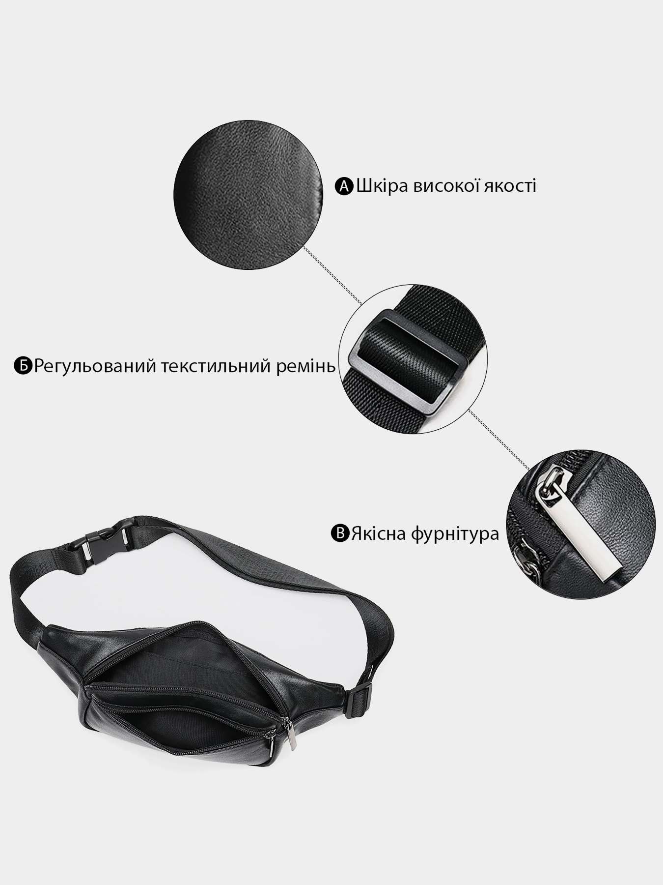 Поясная сумка Vintage модель bag24_14999 Фото