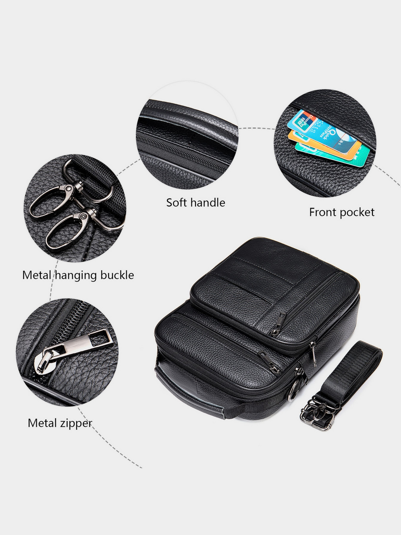 Мессенджер Vintage модель bag24_20347 Фото