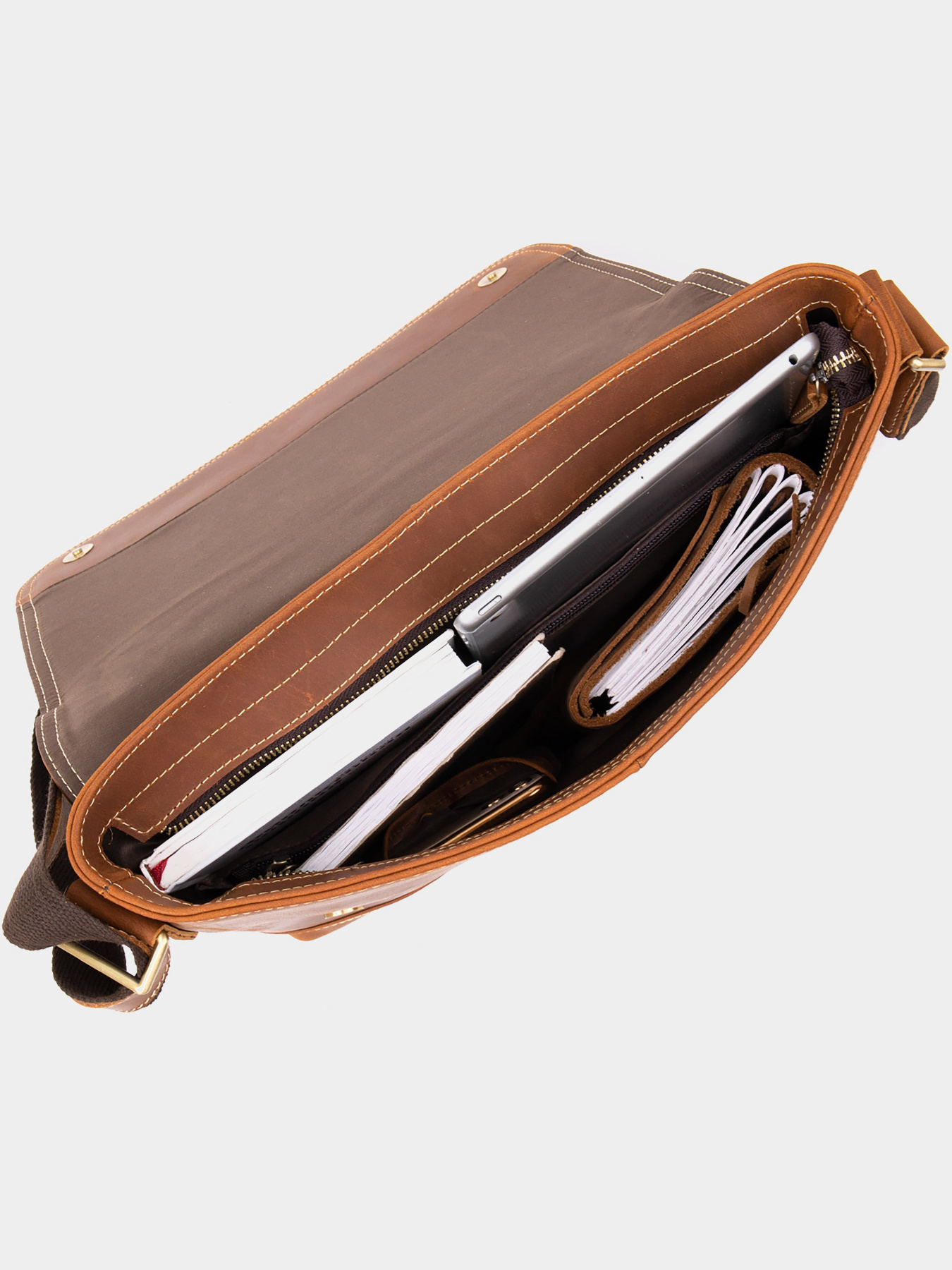 Мессенджер Vintage модель bag24_20399 Фото