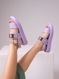 Сандалії ISSA Plus модель OB2-500_сиреневый Фото